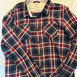 Vans Mens Longsleeve Flannel Medium